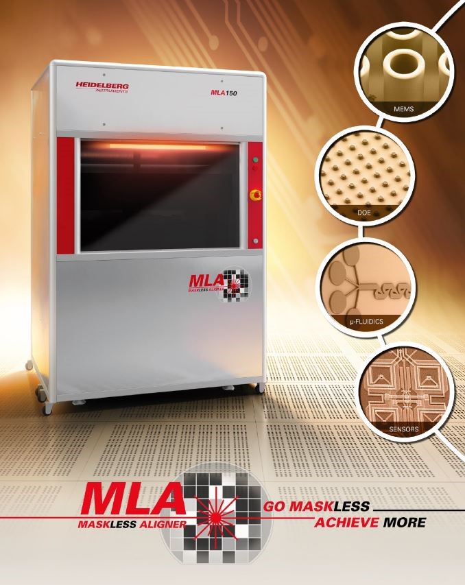 NIST NanoFab 的 Heidelberg MLA150 無光罩曝光機