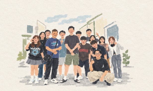 大合照插畫版